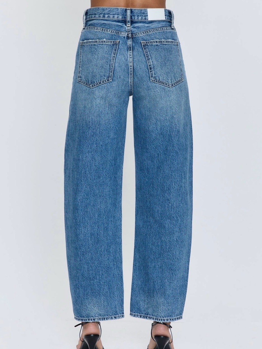 Pistola Wes High Waist Barrel Jeans - Picture 2 of 4